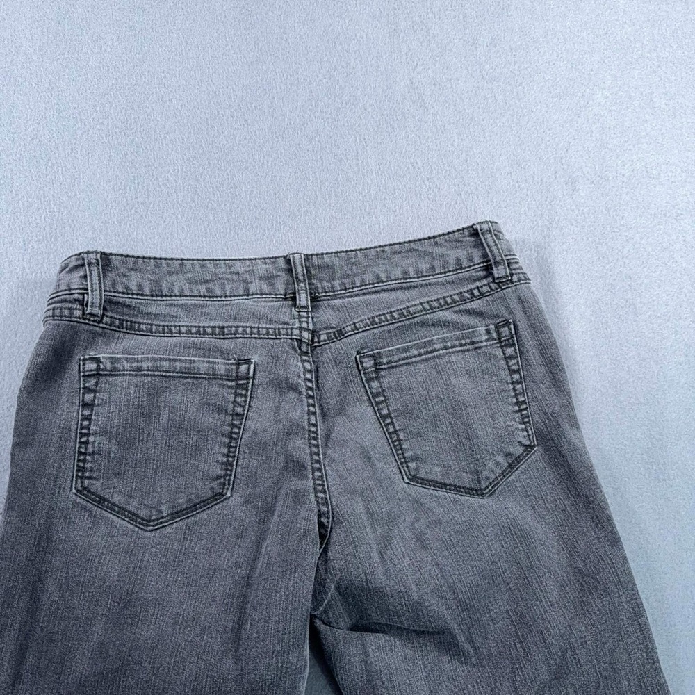 d.Jeans Stretch Skinny Jean Womens Size 10 Black/Gray Comfortable Cool - Picture 8 of 8